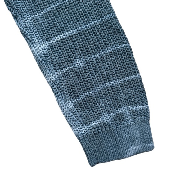 Talulah Blue Tie Dye Long Open Cardigan Pocket Sweater Size Small - Picture 4 of 6